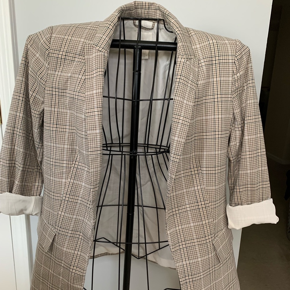 Town Striped Blazer